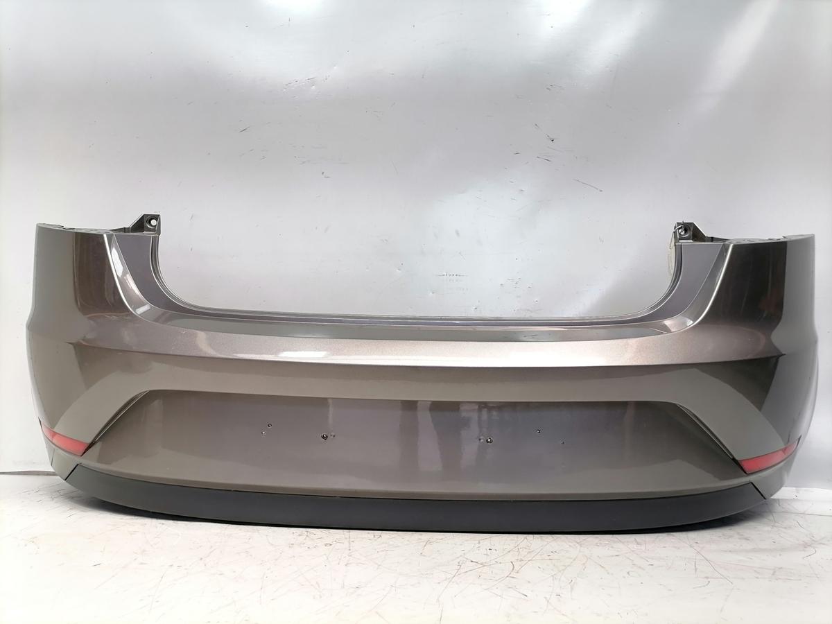 Seat Ibiza 6J original Sto&szlig;stange Stossf&auml;nger hinten LS7K Graumetallic Flie&szlig;heck Facelift Bj.2015